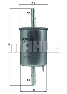 WILMINK GROUP Polttoainesuodatin WG1215070